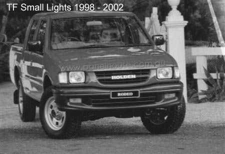 holden rodeo tf 98-02 small light